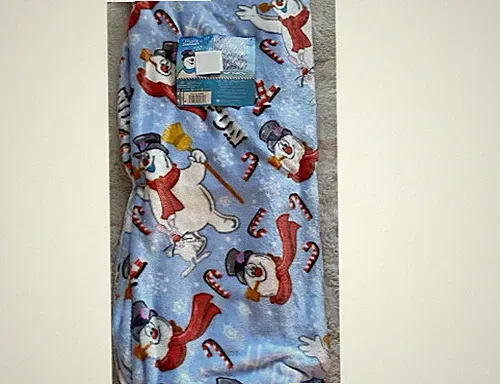 Frosty The Snowman Blanket 60in X 70in ships same day