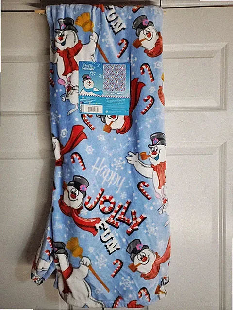 Frosty The Snowman Oversized Christmas Cloud Throw Blanket 60" x 70”🎄⛄NEW