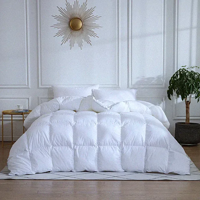 ✅ SNOWMAN All Season Comforter Soft Goose Down Comforter Queen Size 100%Cotton ✅